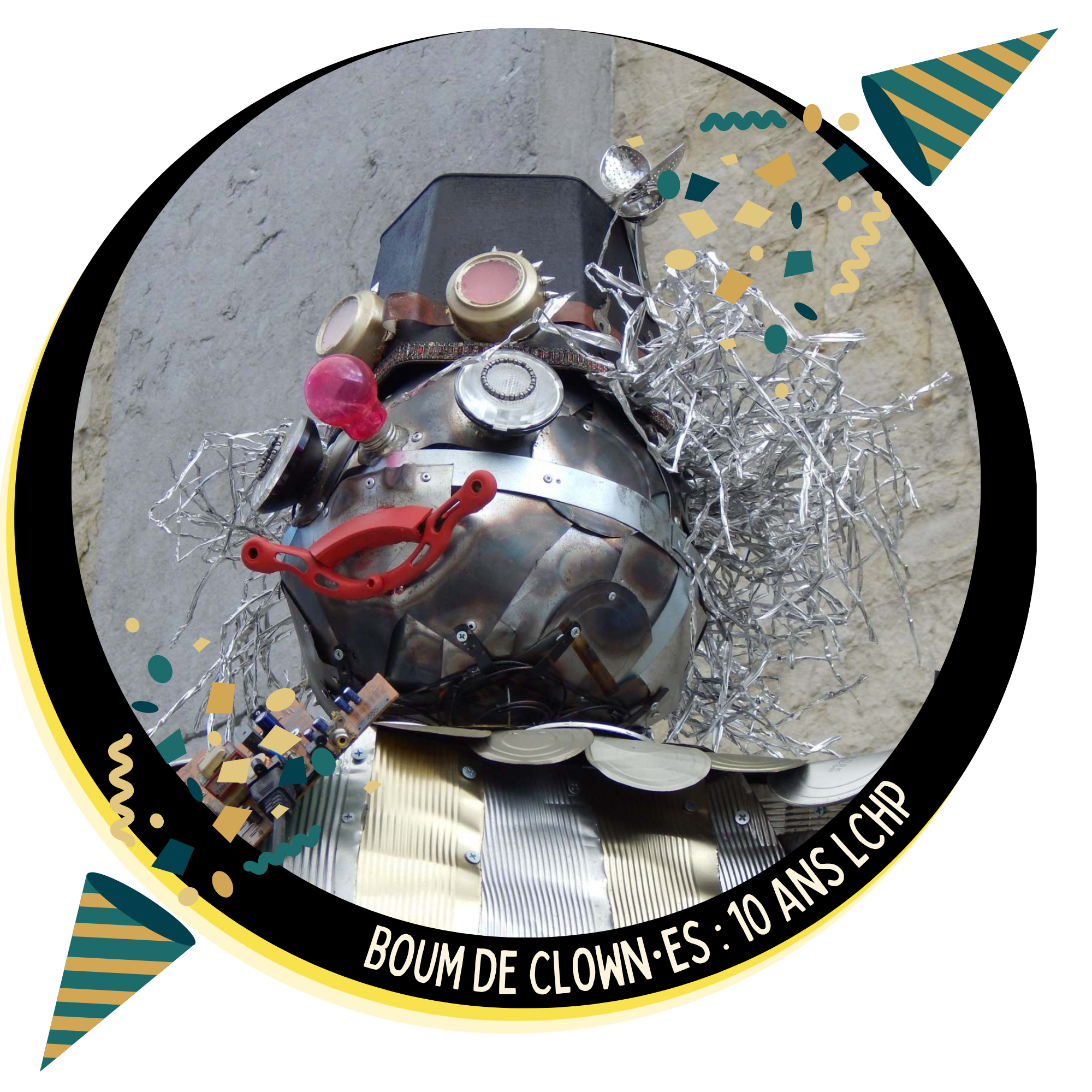 Boum de Clown·es pour les 10 ans de La Compagnie de l'Horloge en Pièces