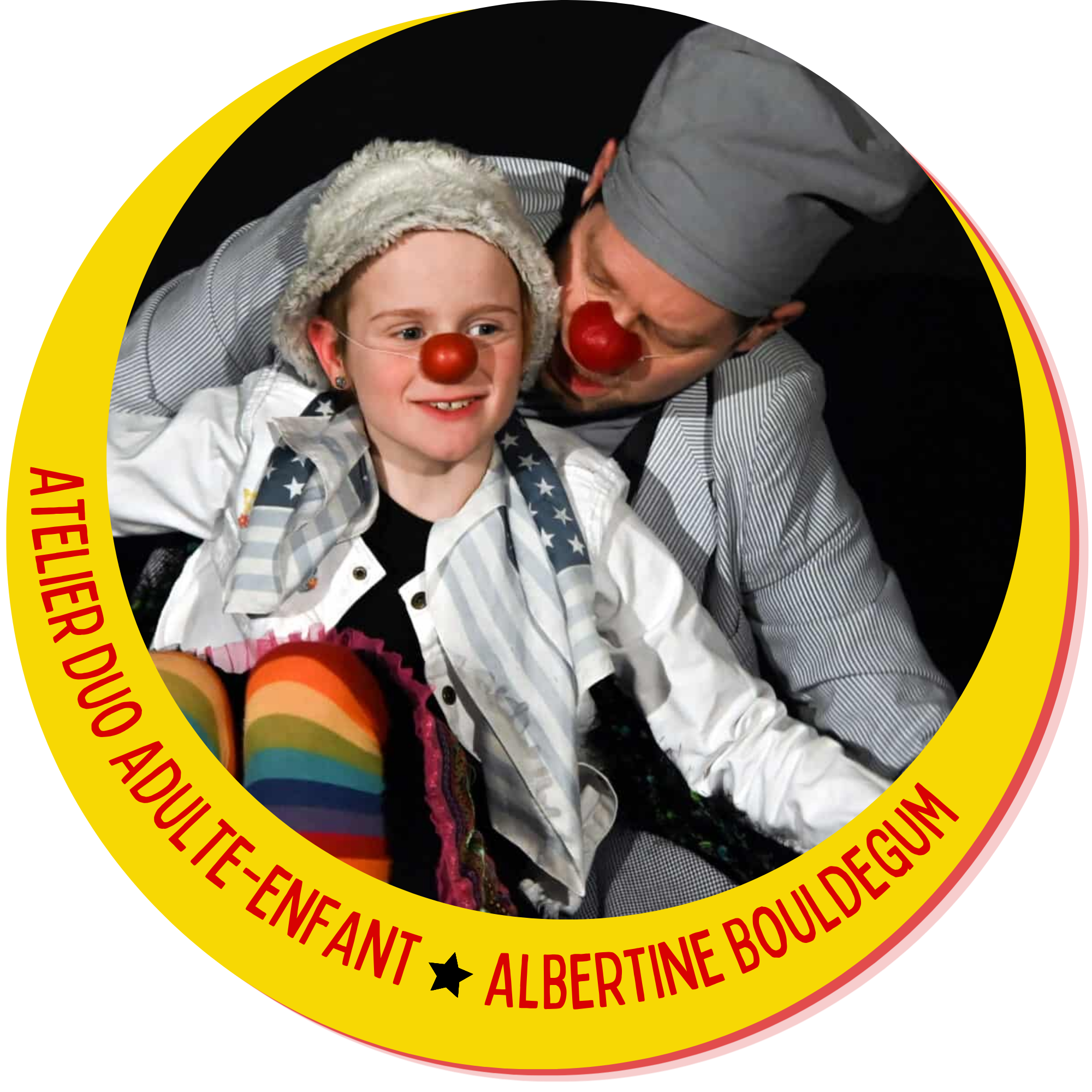 Atelier duo de clown·es adulte-enfant